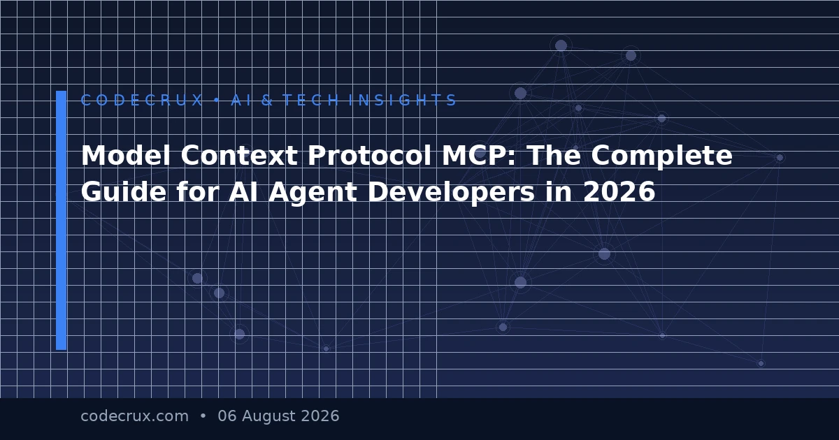 Model Context Protocol MCP: The Complete Guide for AI Agent Developers in 2026