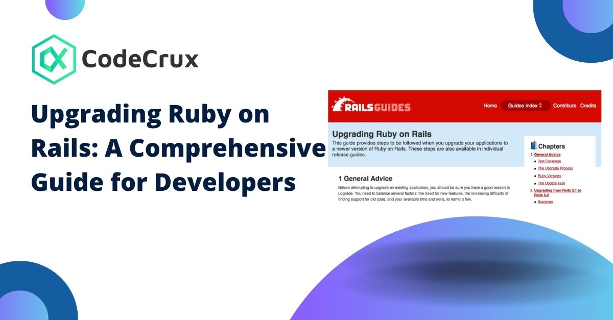 Upgrading Ruby on  Rails: A Comprehensive Guide for Developers